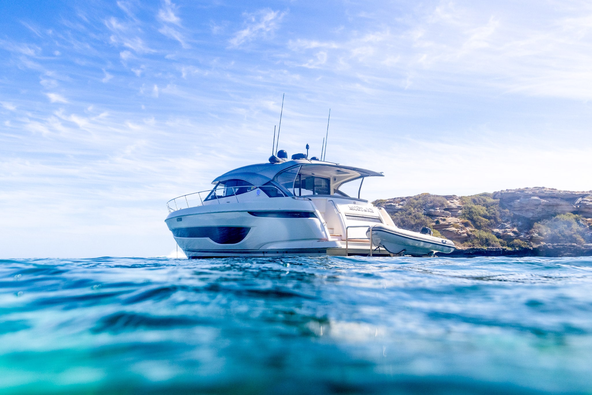 The first of many trips for 'Moet on Ice' to Rottnest Island.
