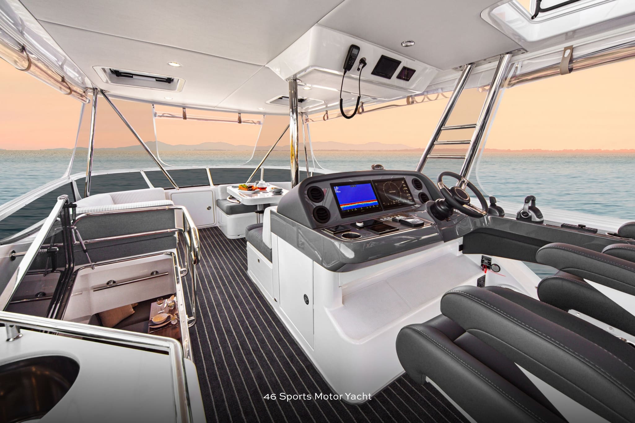 In a league of their own, the Sports Motor Yacht Collection offer 6 exceptional models from 46 to 72 feet.