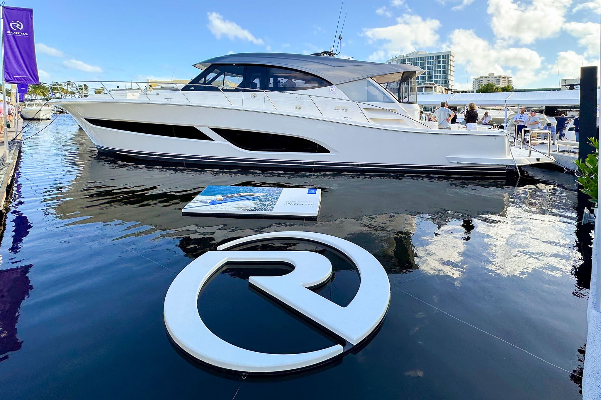 Fort Lauderdale International Boat Show saw the Americas Premiere of the 585 SUV.