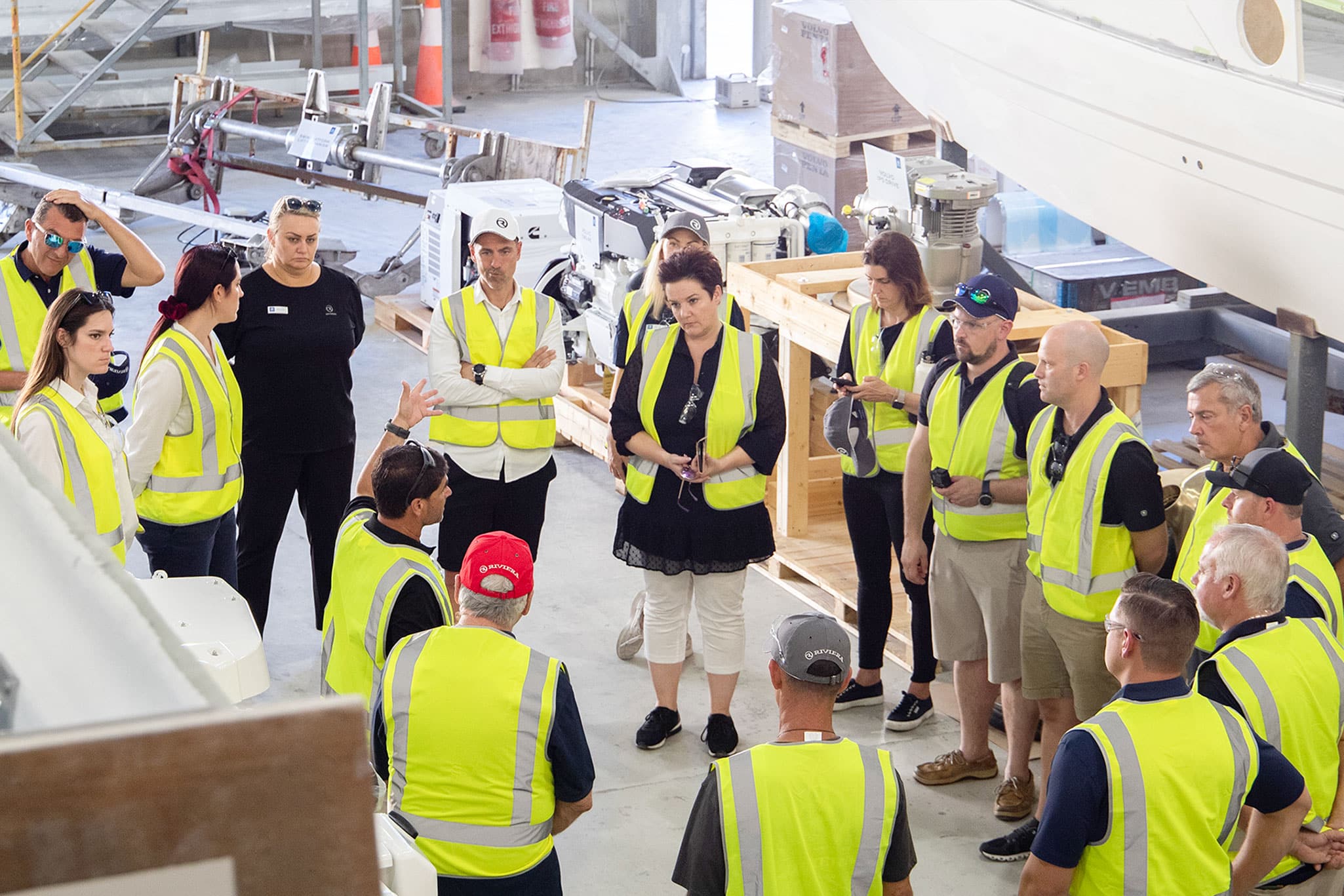 Each precise Riviera engineering step was covered in the academy program