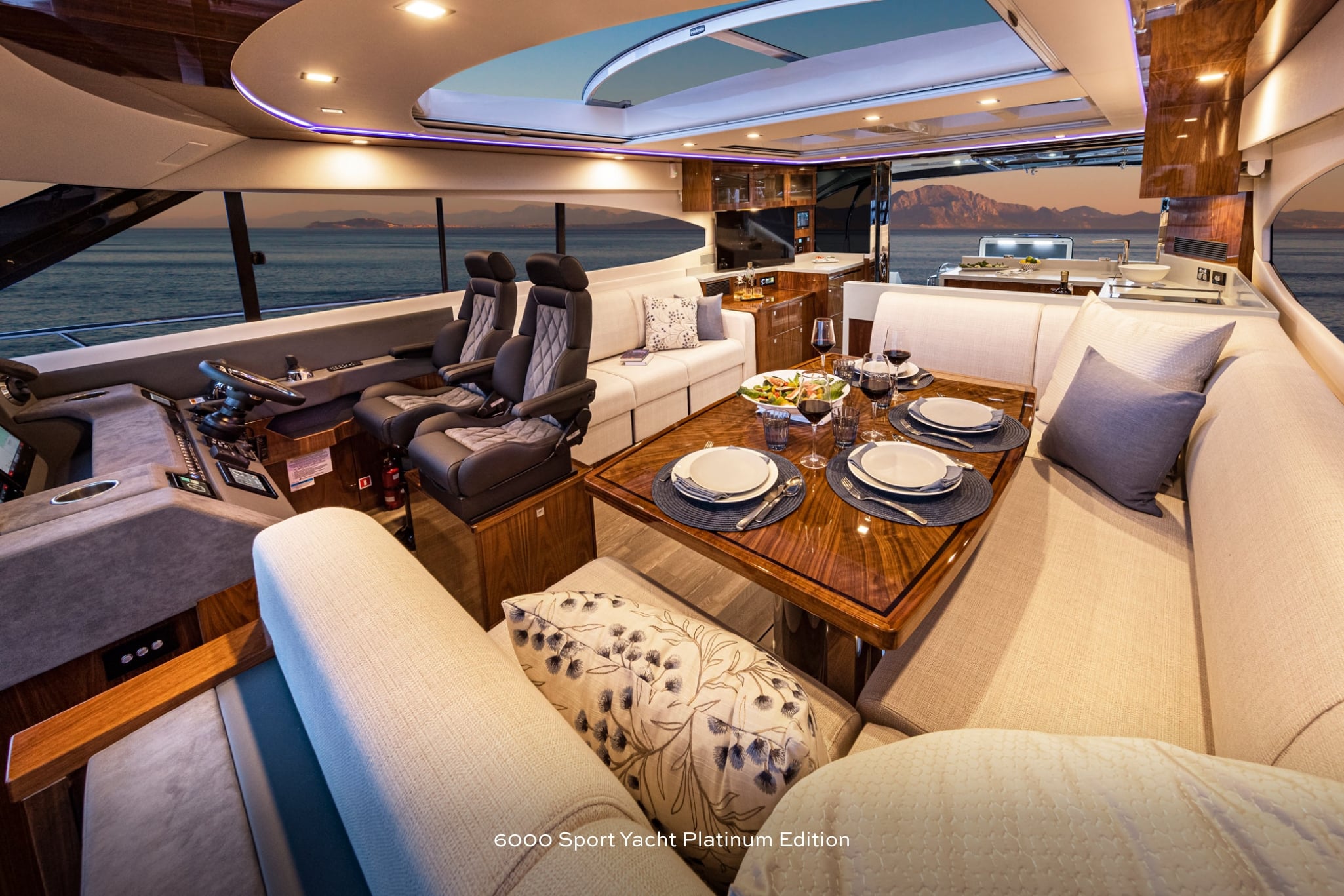 Meticulous design and engineering. Luxurious interiors that are world class. The Sport Yacht Platinum Edition Collection offers 4 superb models – 4600, 5400, 6000 and 6800.