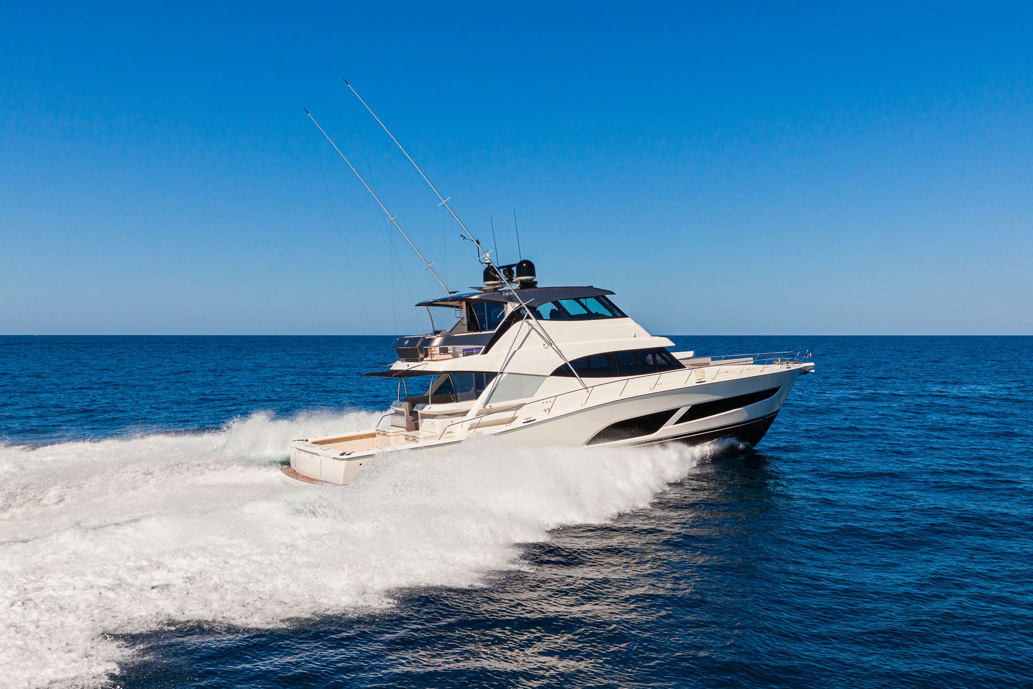 Laura takes immense pride in working on both the 78 Motor Yacht and 72 Sports Motor Yacht.