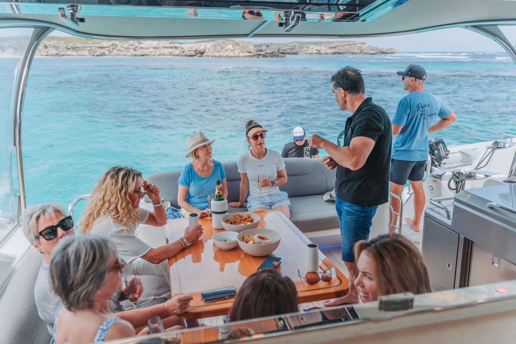 Getting out and about is fun, especially with a group of like-minded Riviera owners.