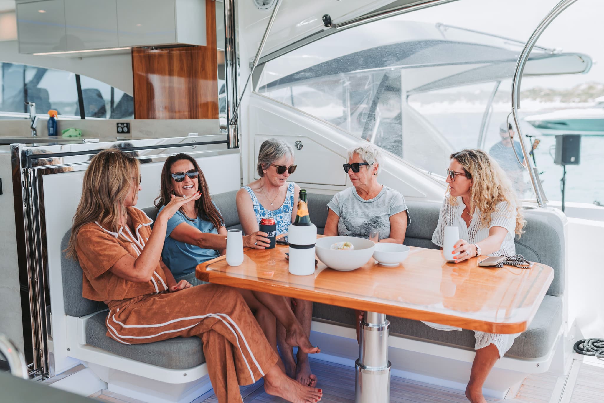Getting out and about is fun, especially with a group of like-minded Riviera owners.