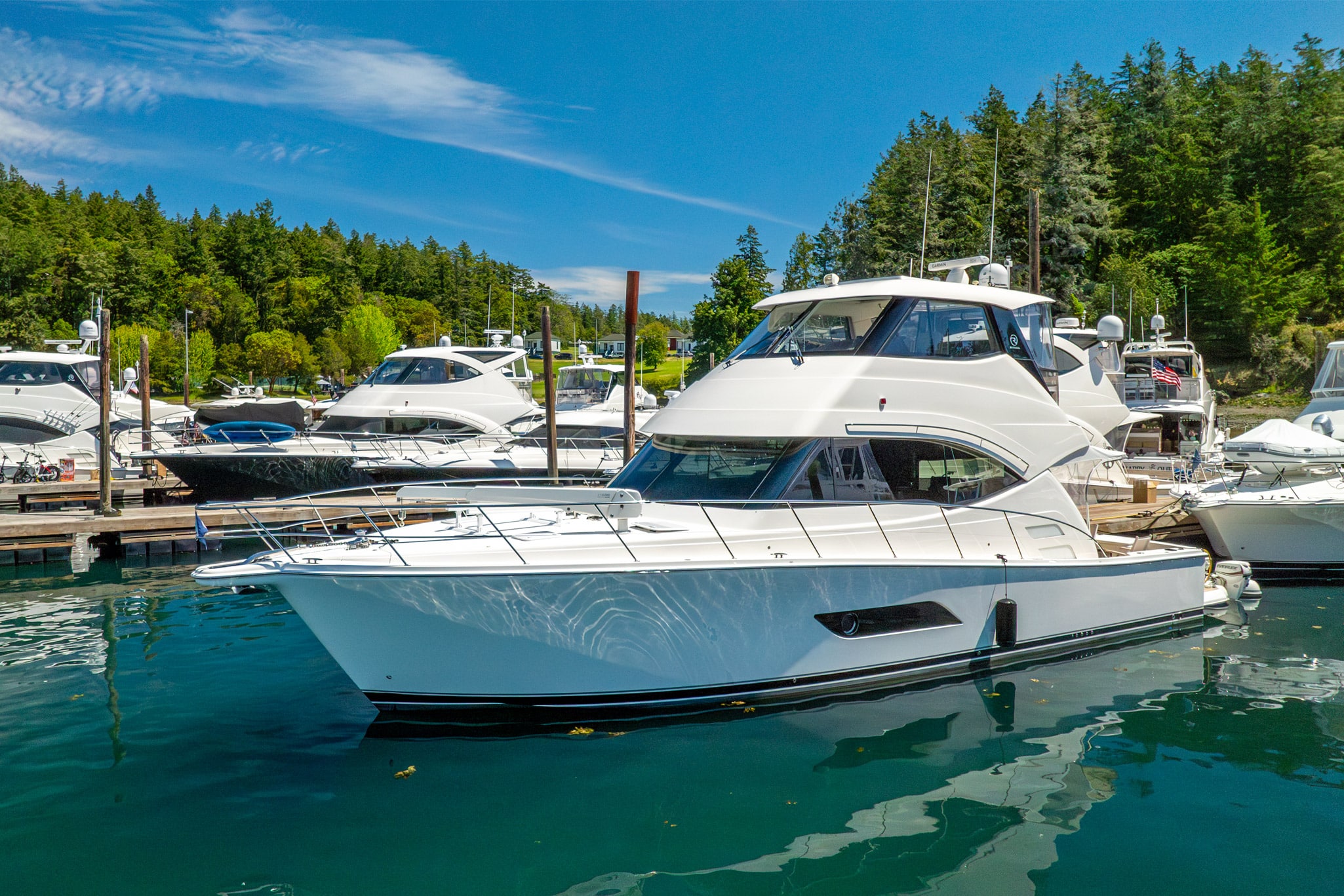 The Riviera family of yacht owners is a tight and fun community that shares a common love of boating and special friendships.