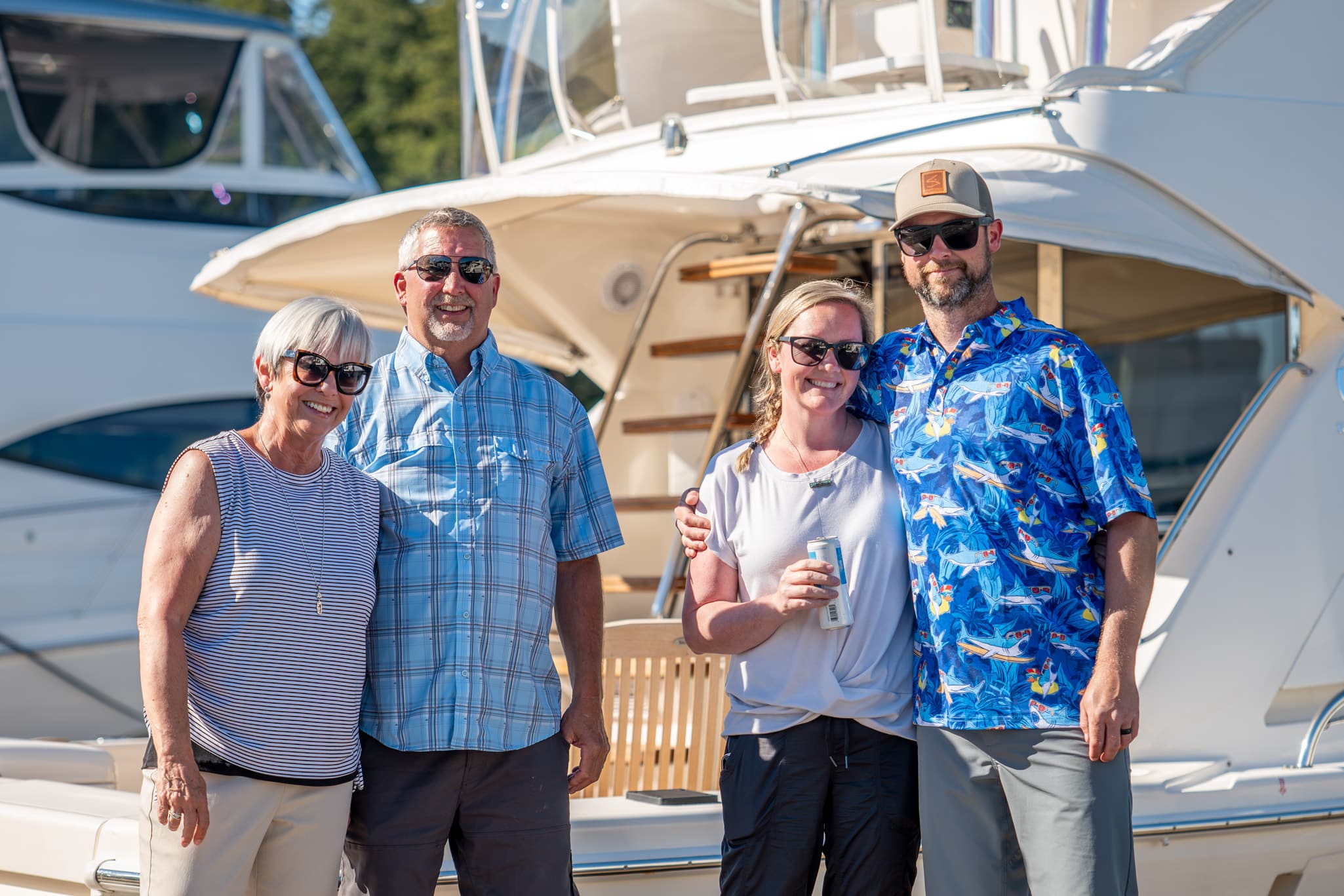 The Riviera family of yacht owners is a tight and fun community that shares a common love of boating and special friendships.