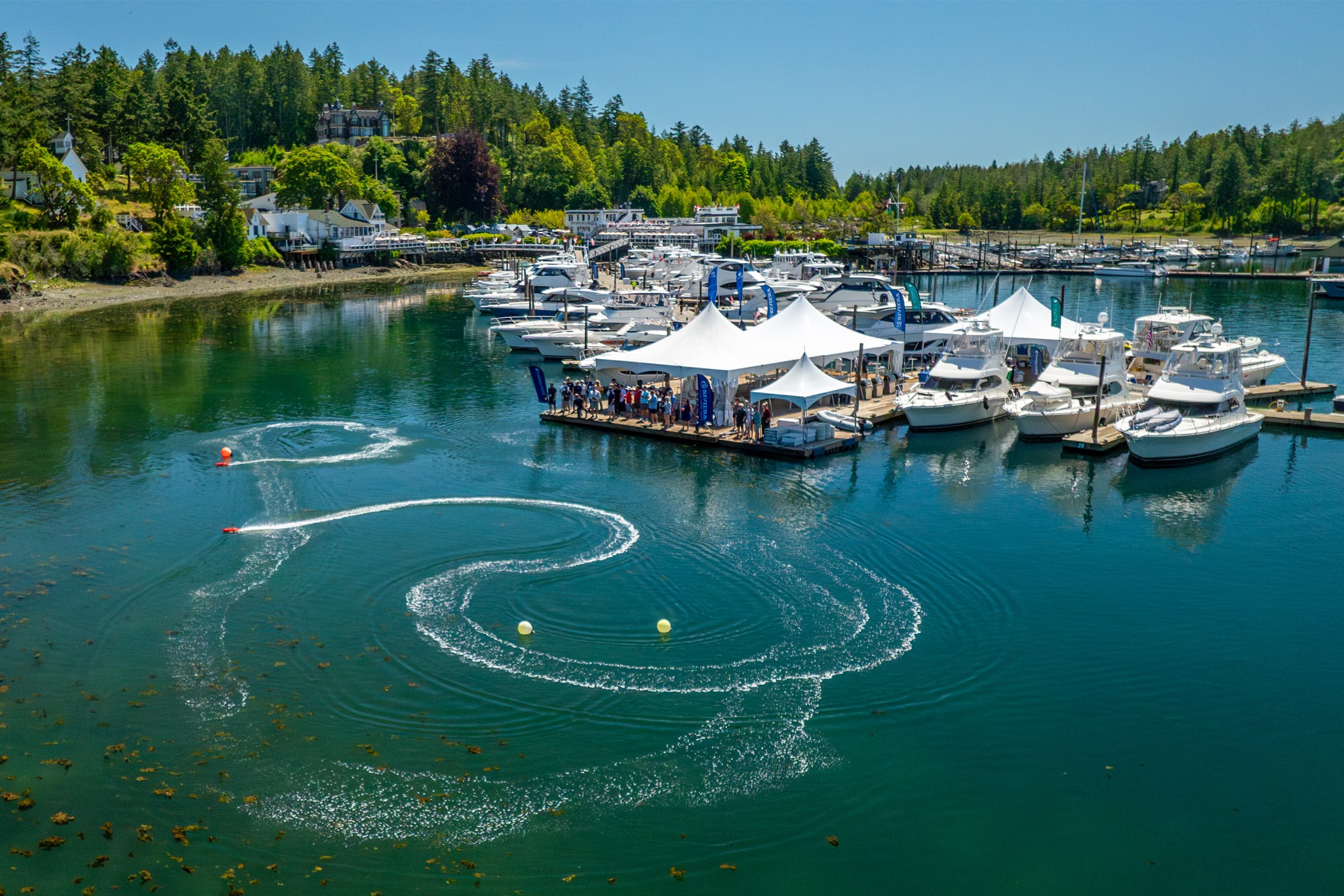 The Riviera family of yacht owners is a tight and fun community that shares a common love of boating and special friendships.