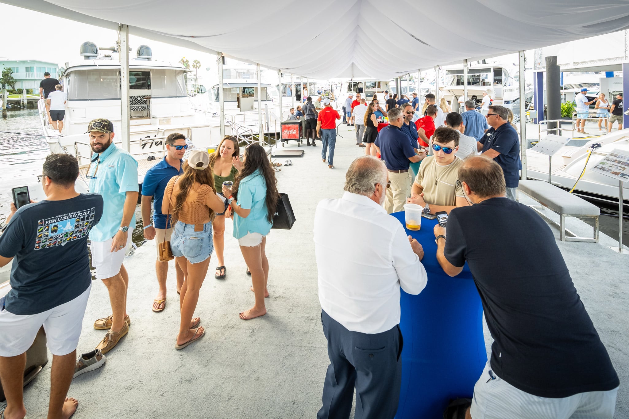 Fort Lauderdale is the pinnacle of the boating world and Riviera was among the leading exhibitors.