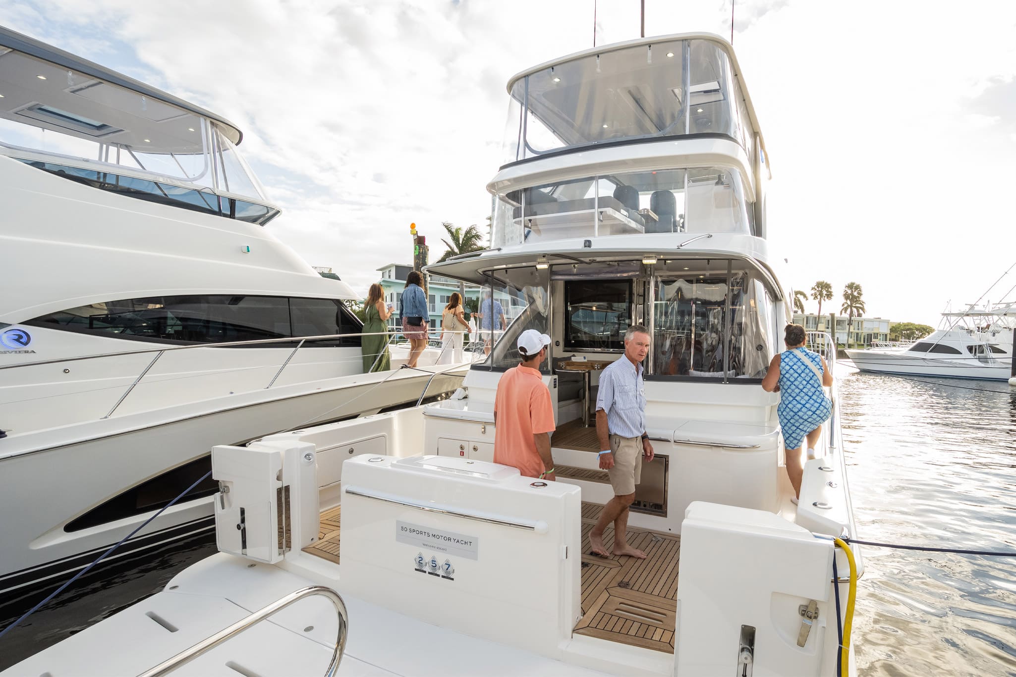 Fort Lauderdale is the pinnacle of the boating world and Riviera was among the leading exhibitors.