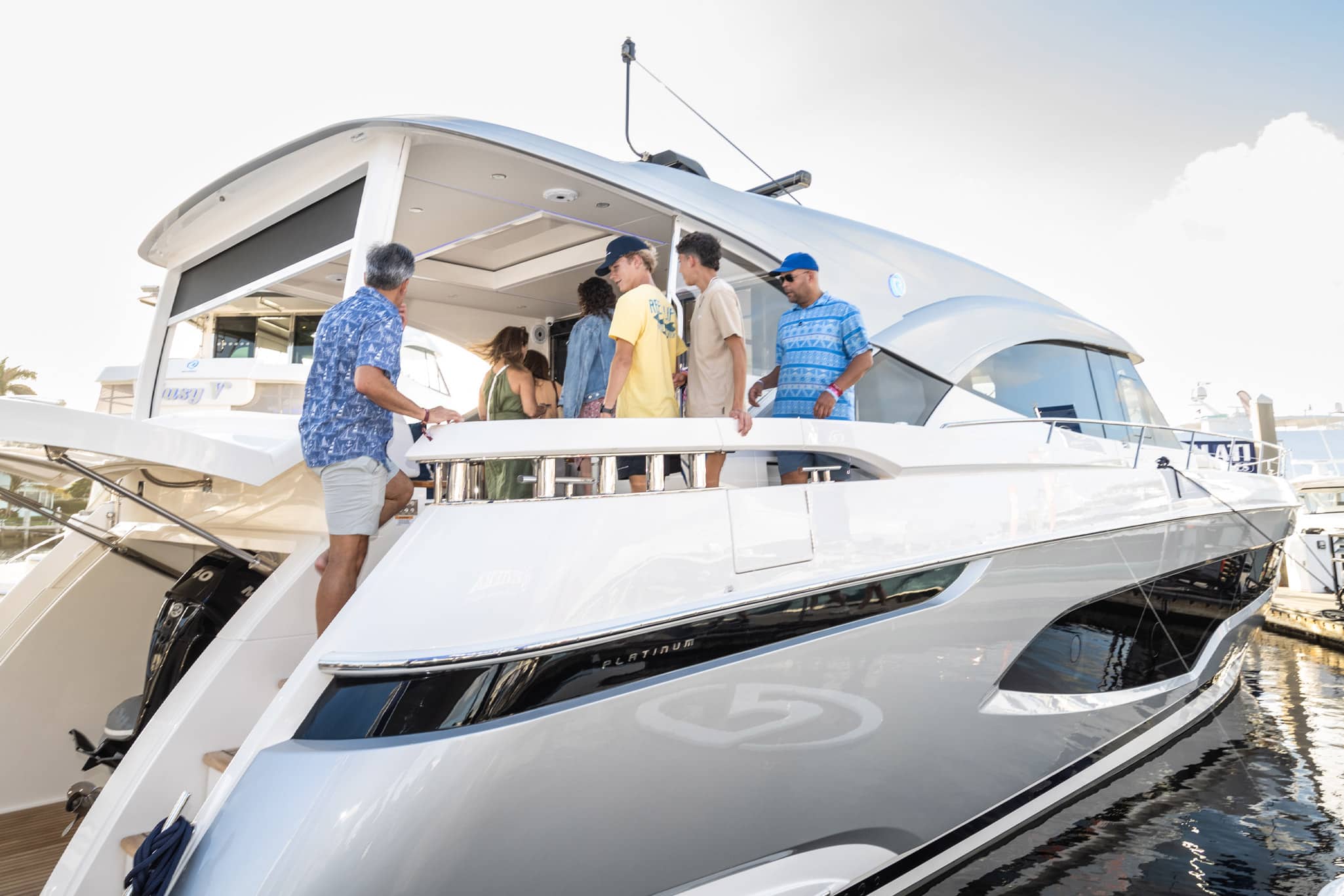 Fort Lauderdale is the pinnacle of the boating world and Riviera was among the leading exhibitors.