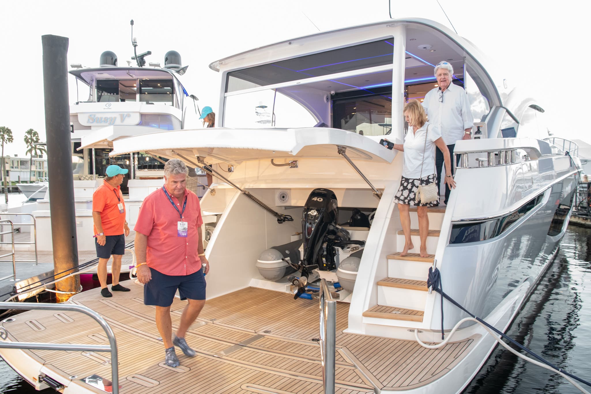 Fort Lauderdale is the pinnacle of the boating world and Riviera was among the leading exhibitors.