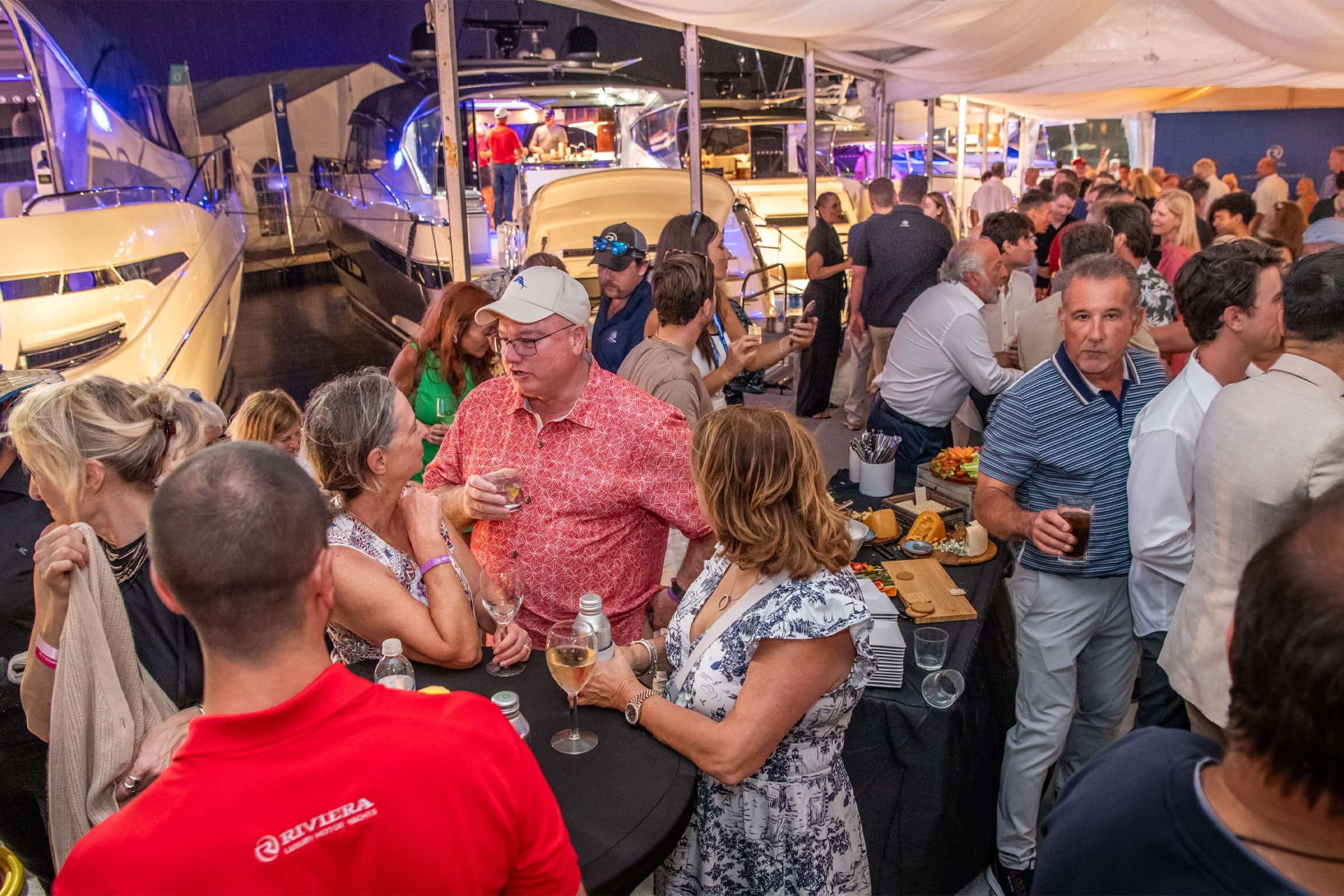 Fort Lauderdale is the pinnacle of the boating world and Riviera was among the leading exhibitors.