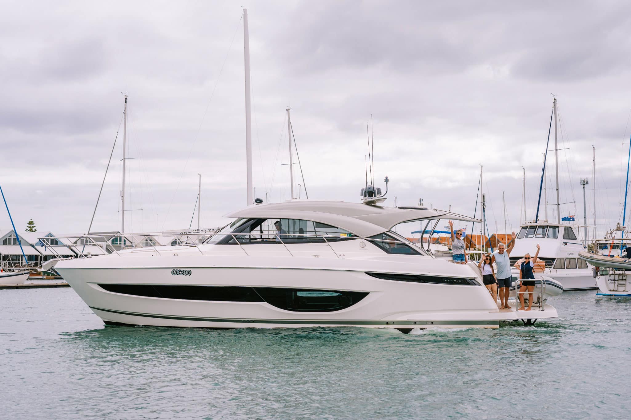 Riviera cruises-in-company grow knowledge, confidence, and friendships.