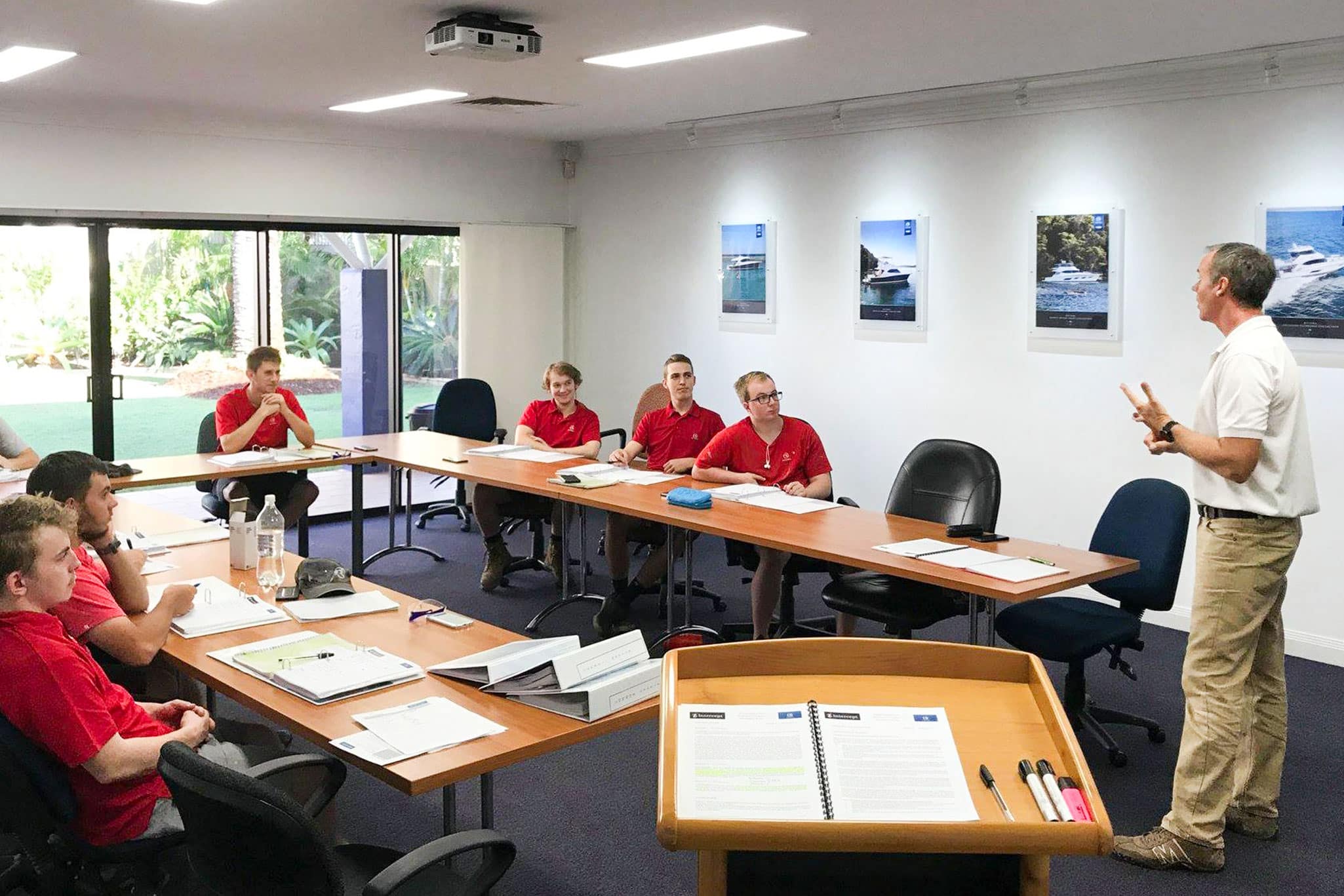An important part of being a Riviera apprentice is attending the Propel life skills mentoring program hosted by Riviera owner Rodney Longhurst and other senior team members.