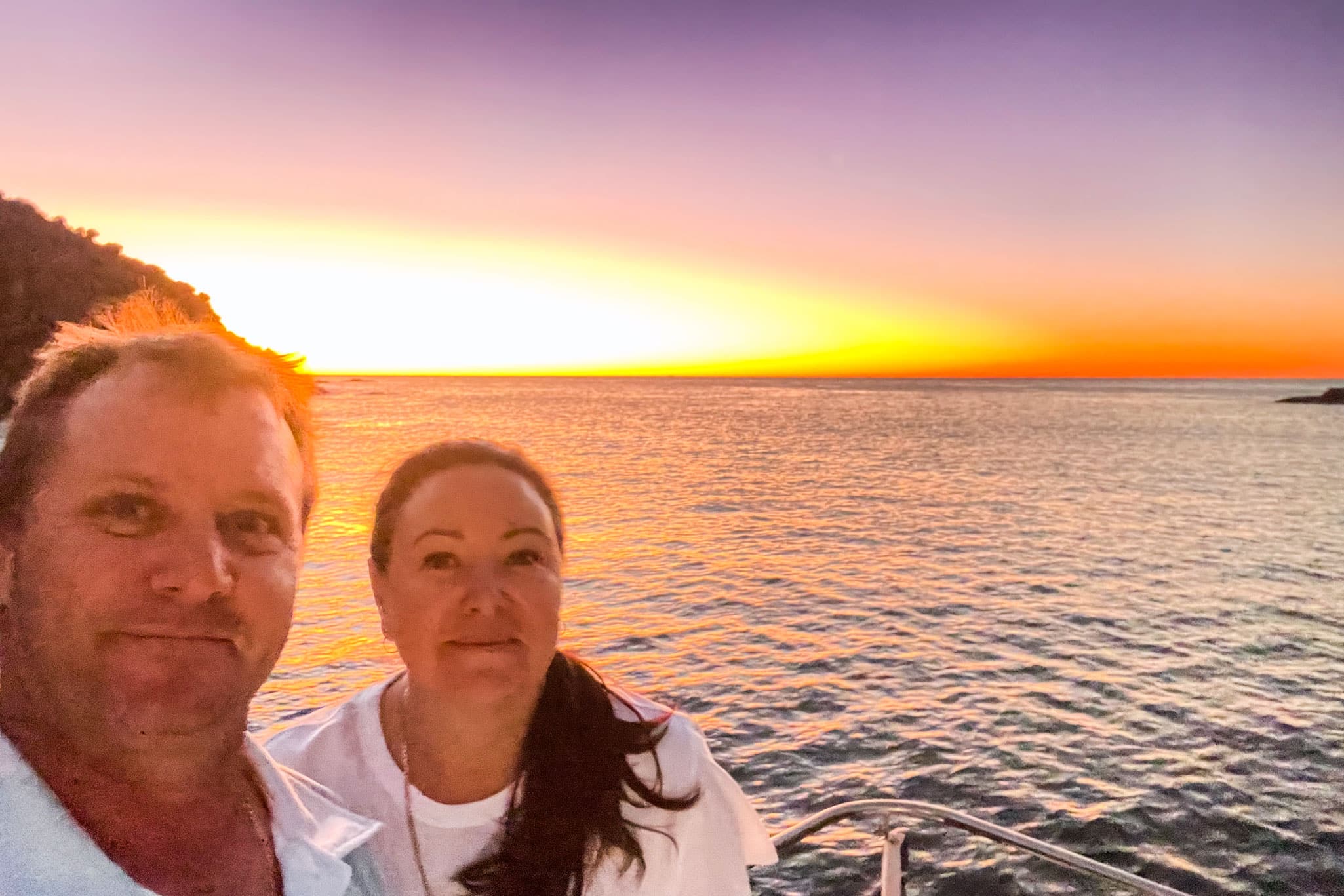 Lindy and Leigh building new memories, of a different kind.