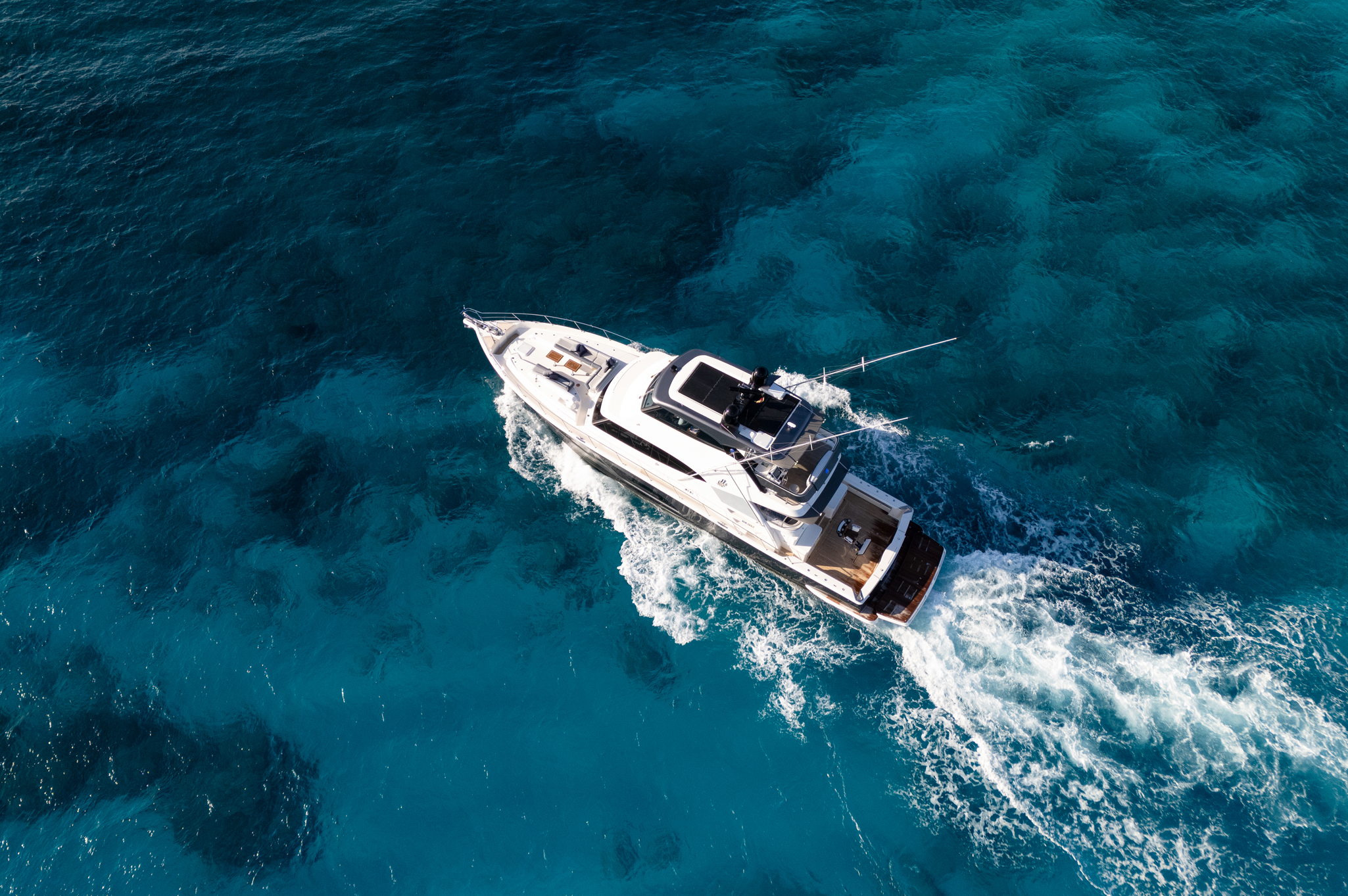 A new era of guest experience awaits the Riviera 72 Sports Motor Yacht - Le Mercoeur.