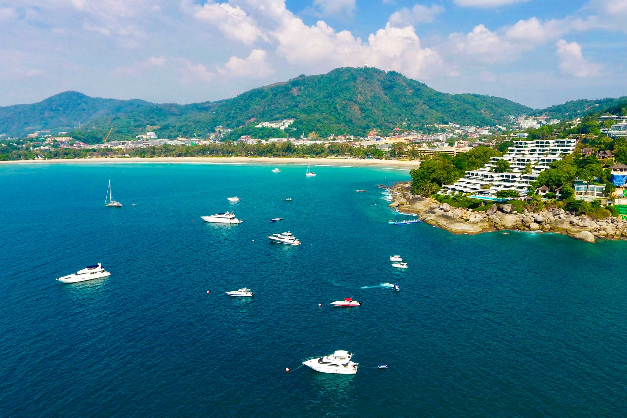 Phuket is blessed with a lush tropical landscape, magnificent coves and bays, white beaches, small surrounding islands, hospitable people and great seafood – offering all-year-round boating.
