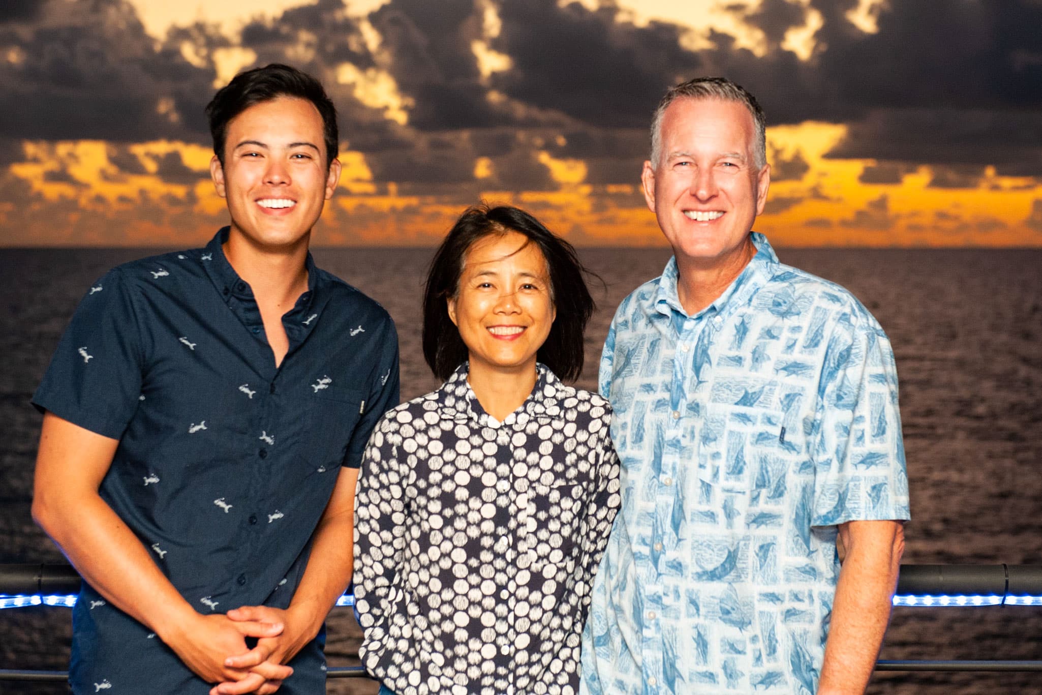 The gorgeous Merker family – Kyle, Caroline and Lance – created lifelong memories and friendships aboard their Riviera 525 SUV