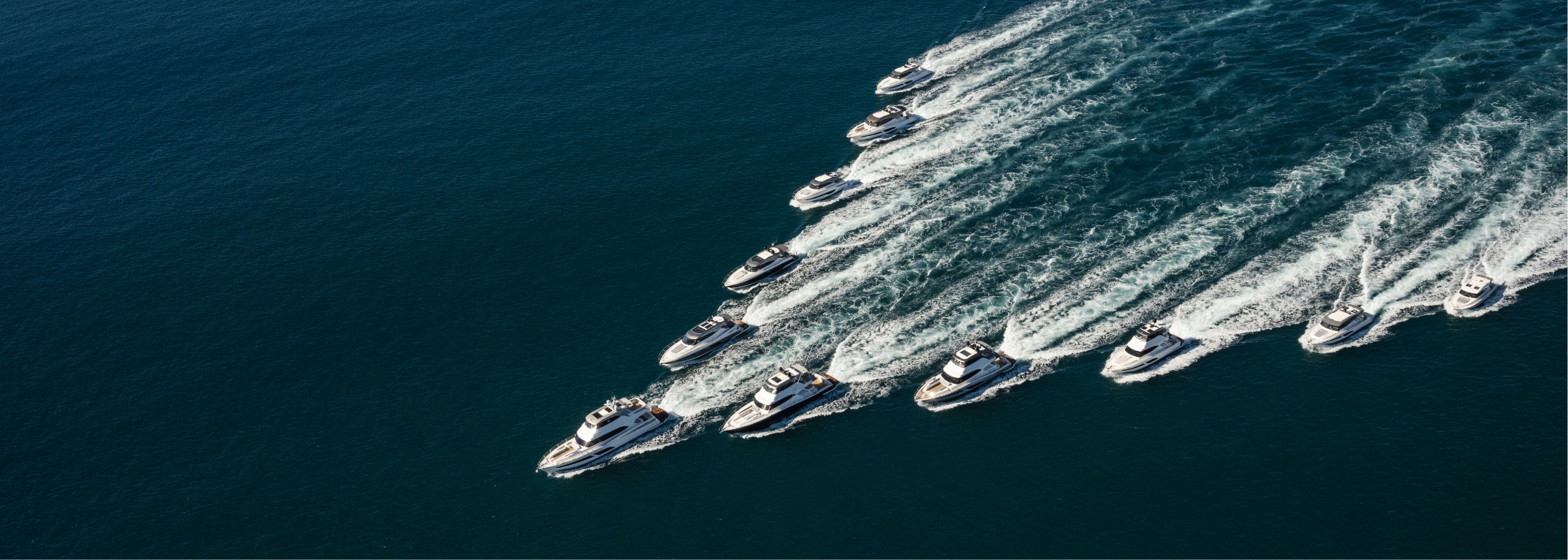 Riviera motor yacht fleet