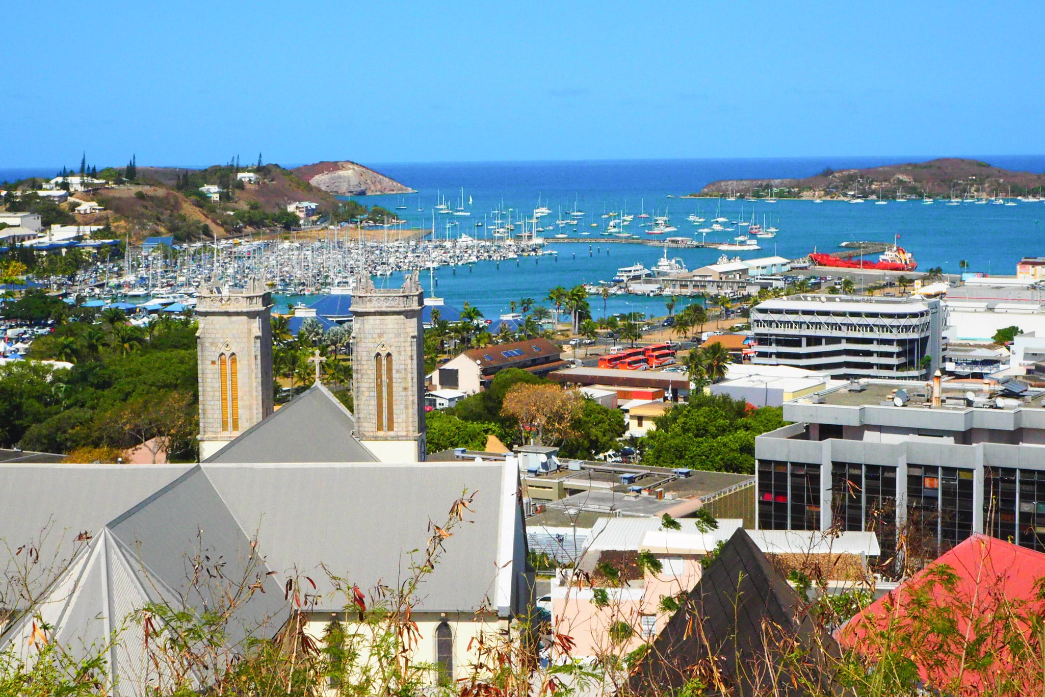 The capital, Noumea, is home to French-influenced restaurants and luxury boutiques selling Parisian fashions.