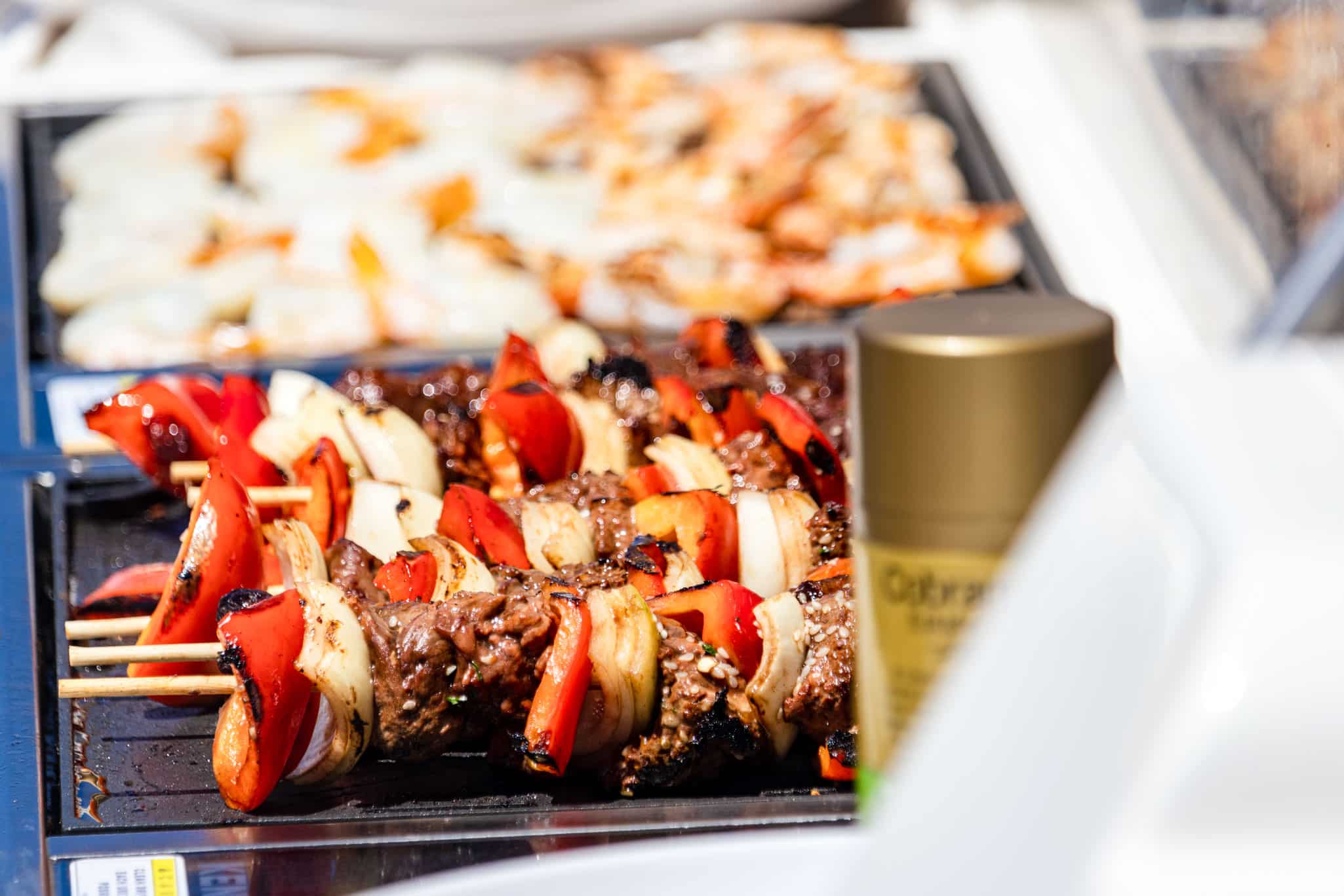 Some of the delectable food Riviera owners prepared throughout the day