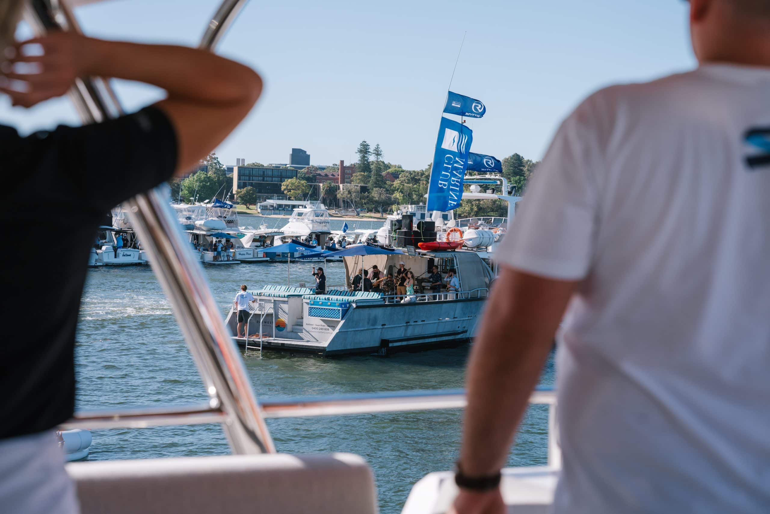 The afternoon was all about relaxing and living the Riviera life.