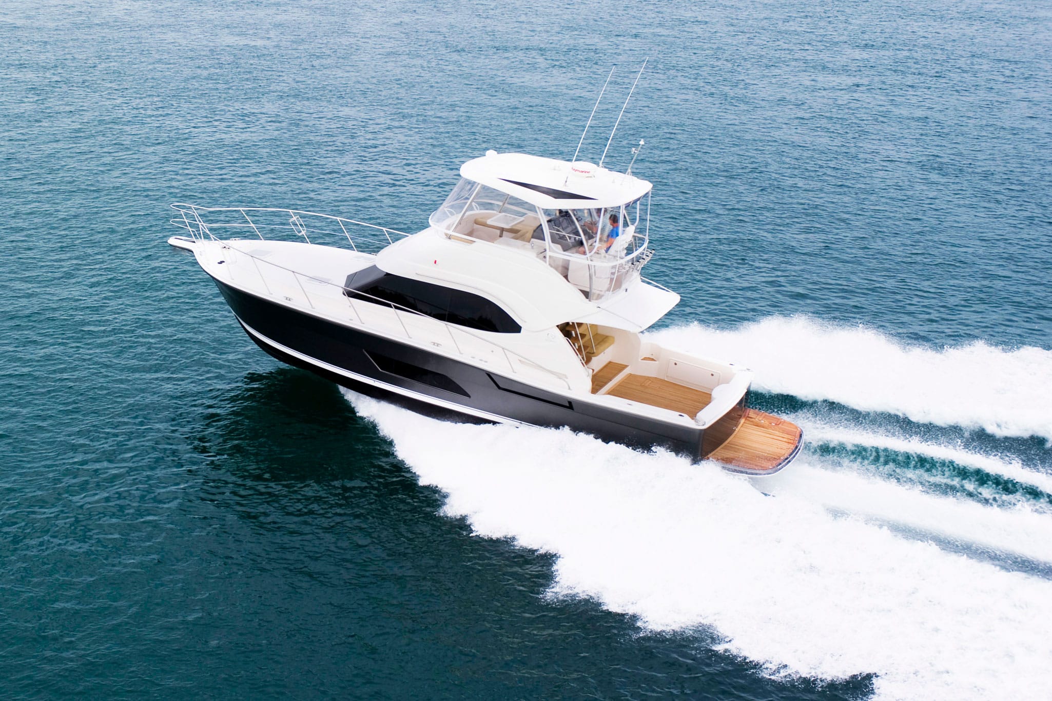 The Riviera 43 Open Flybridge will be included in the magnificent Fort Lauderdale showcase.
