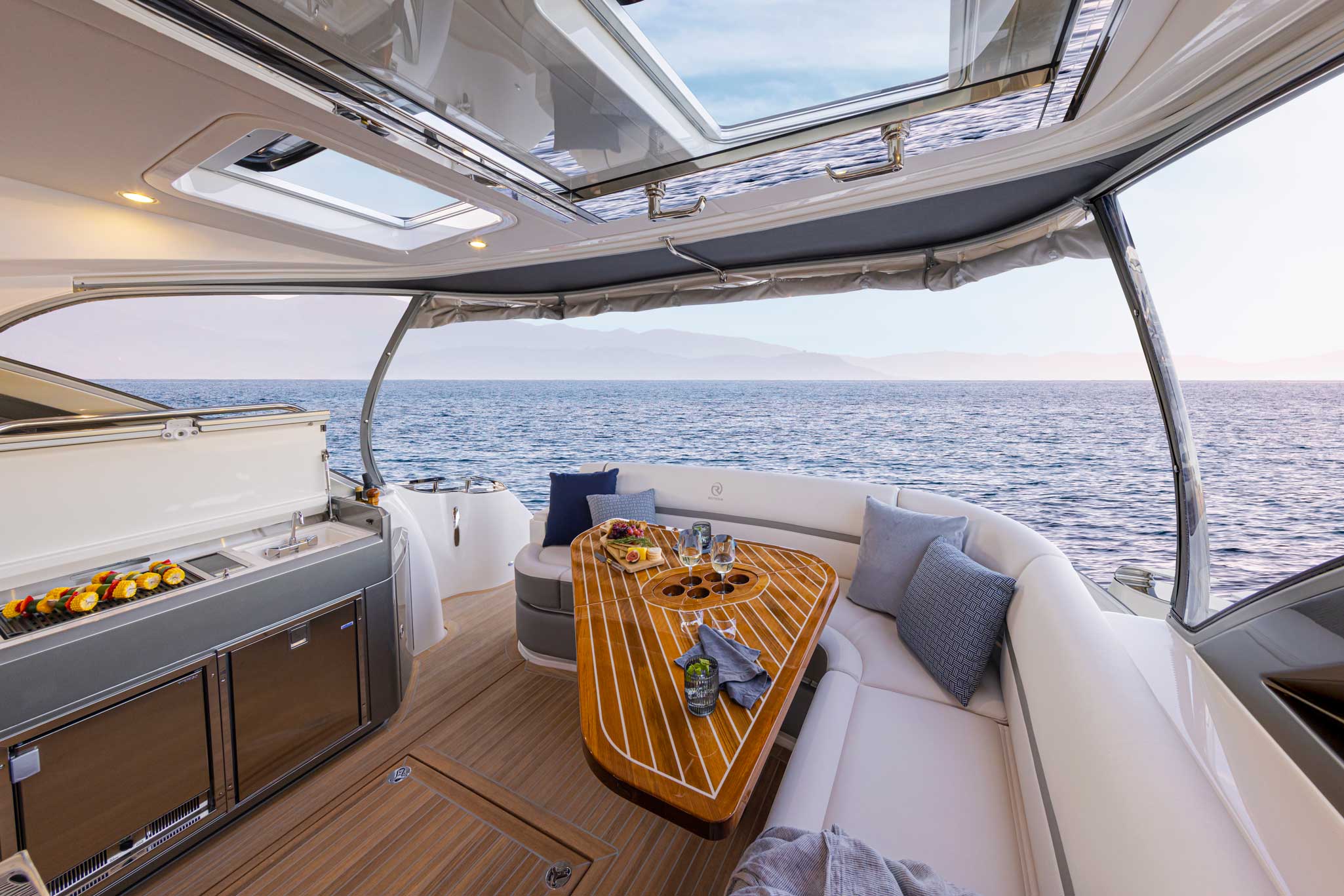 The Riviera 4600 features luxurious refinements.