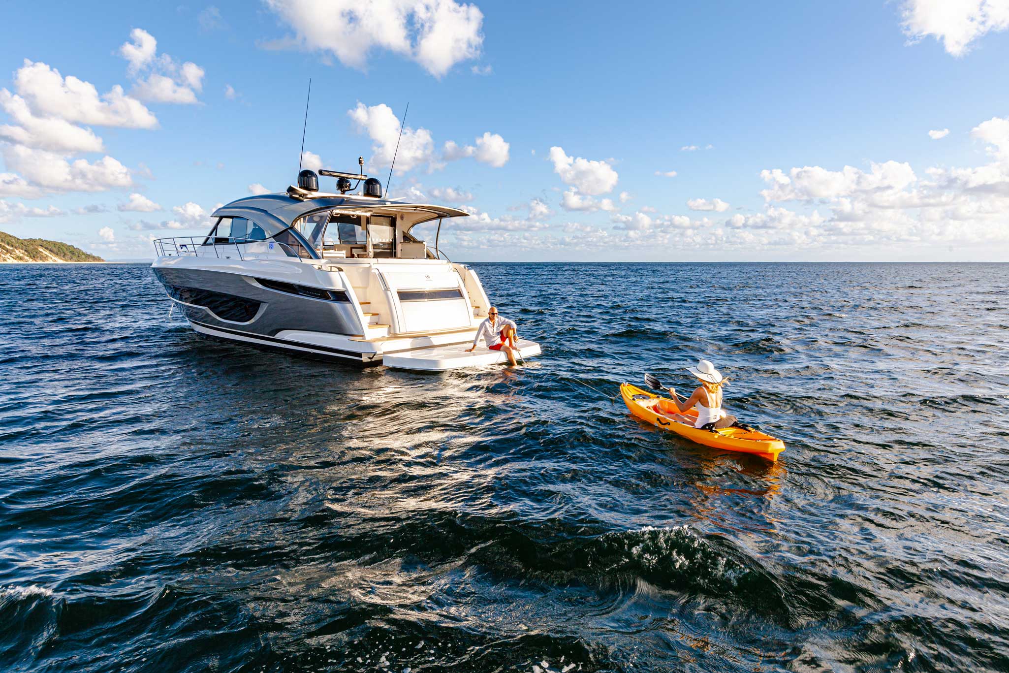 The Riviera 4600 features luxurious refinements.