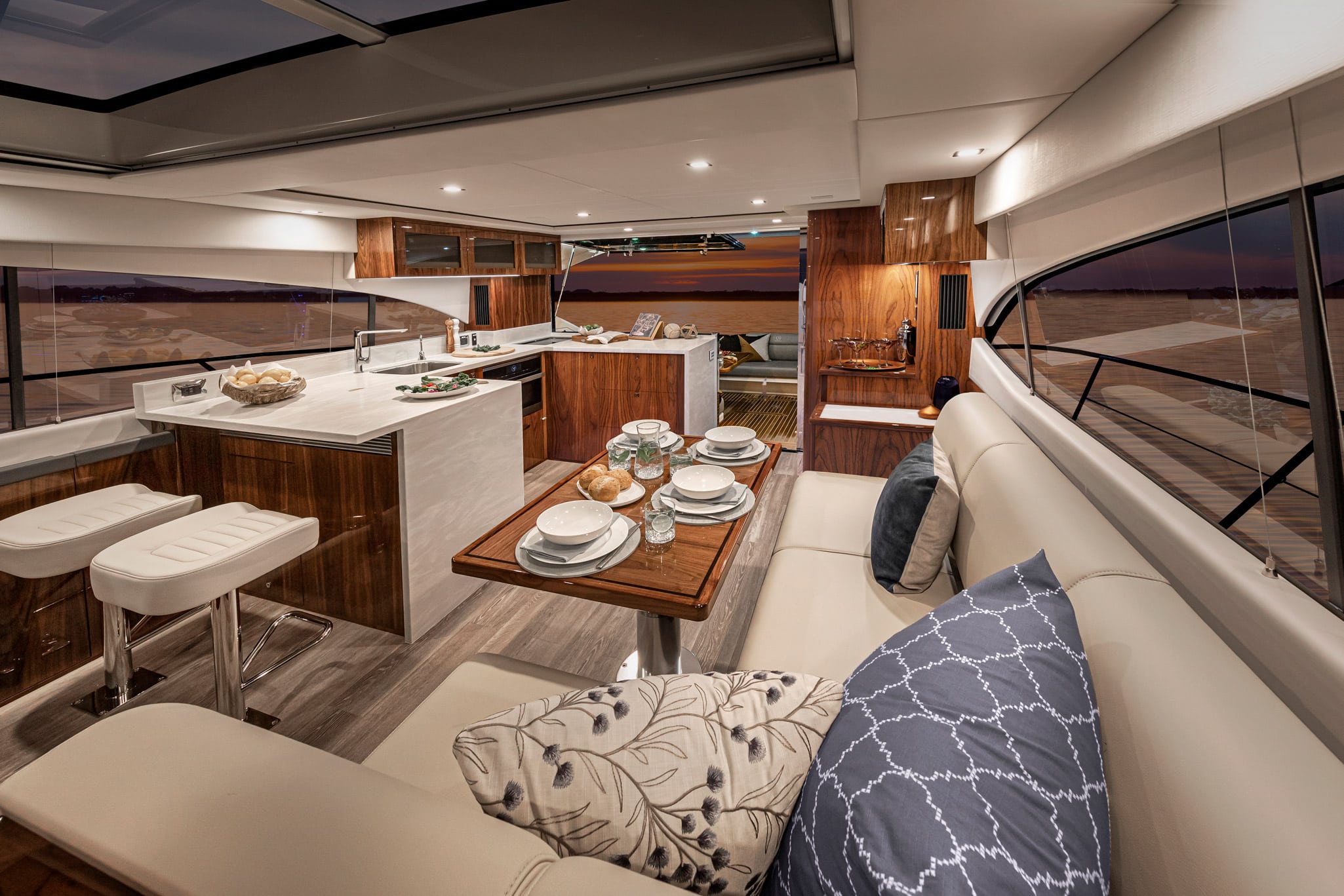 Paul and Lynette have embraced every moment aboard their Riviera.