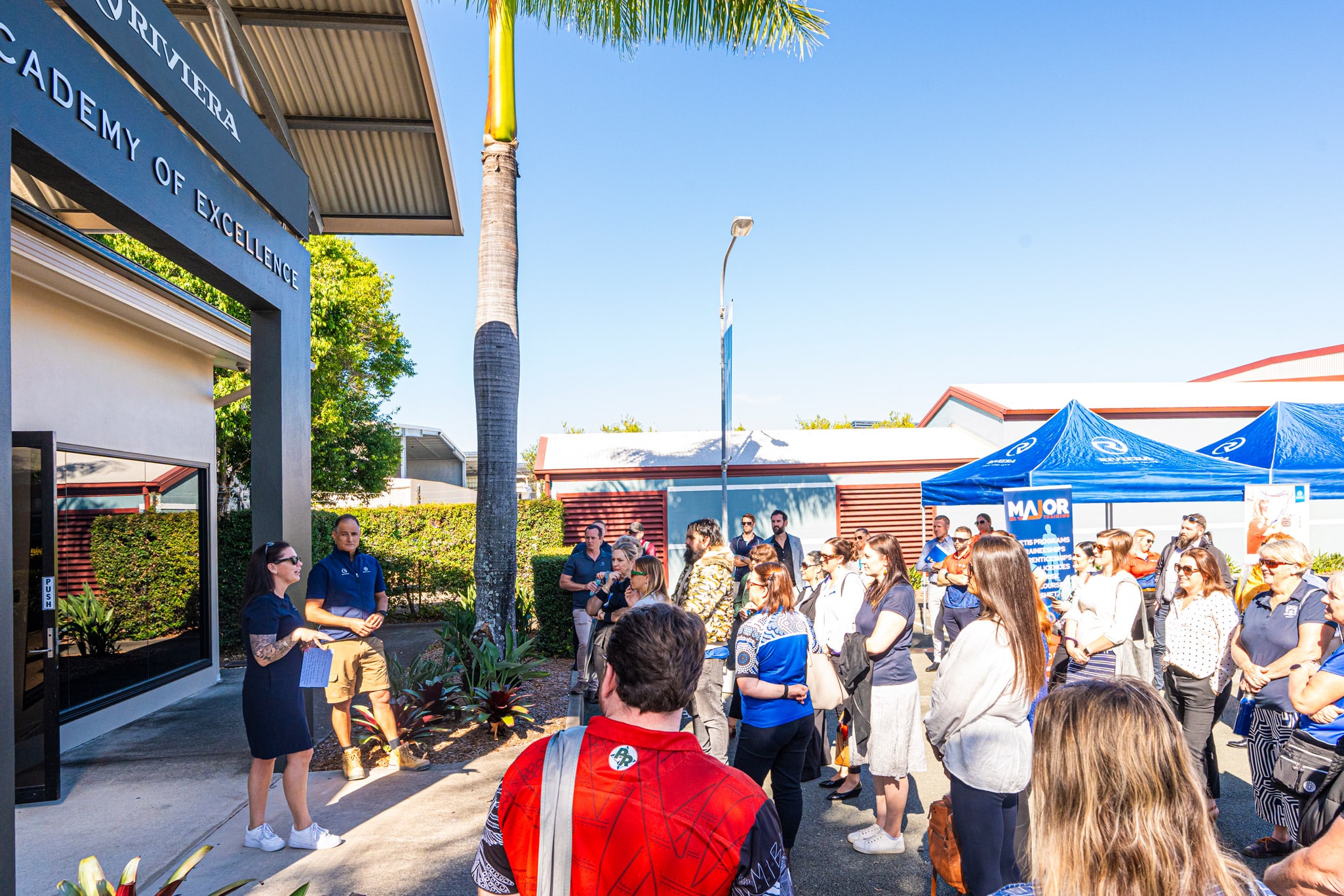 Educators received a unique insight into Riviera’s apprentice program whilst touring the onsite training facility, the Academy of Excellence.
