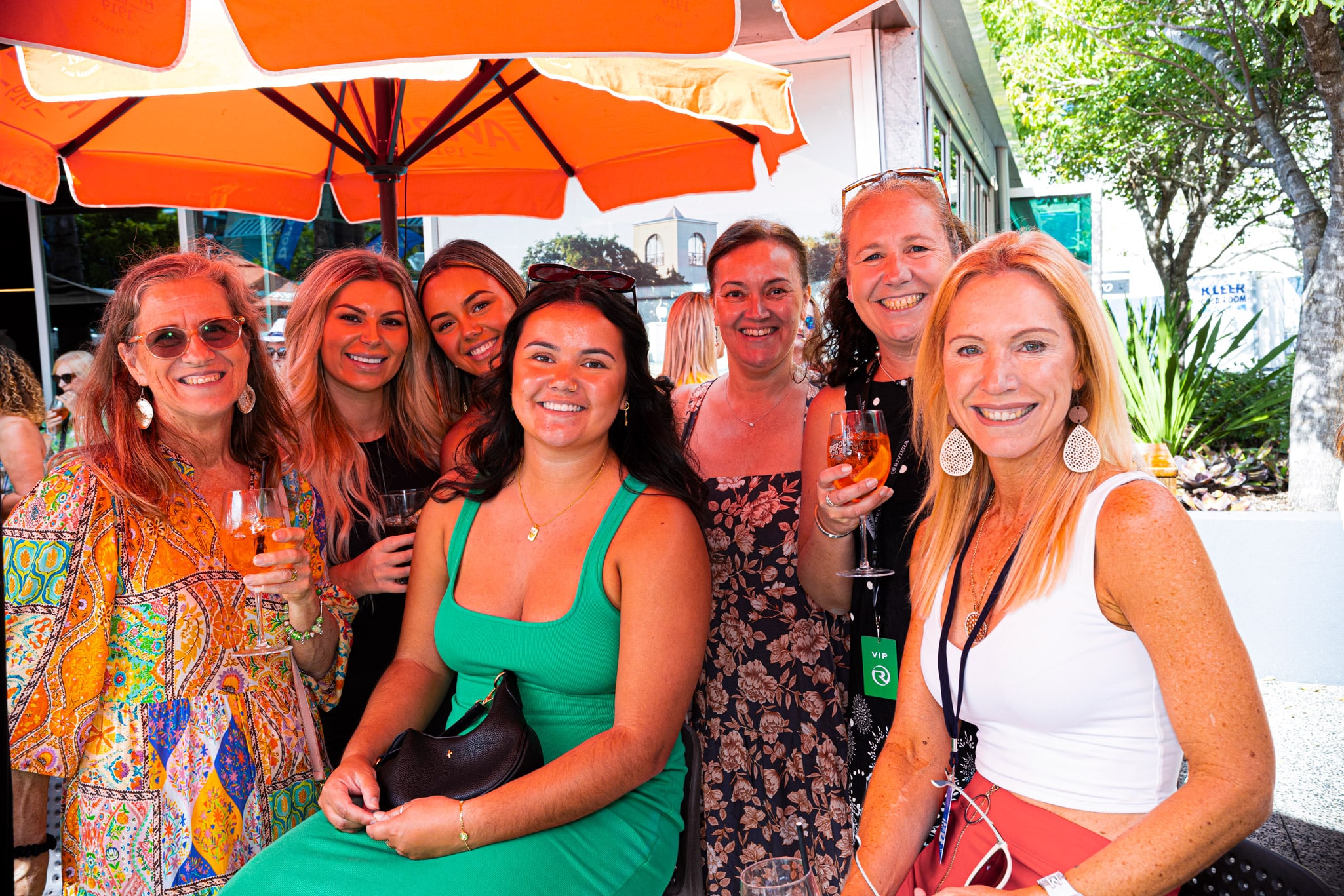 Fun and friendship was the theme for this year’s ladies luncheon that commenced with a refreshing alfresco Aperol Spritz.