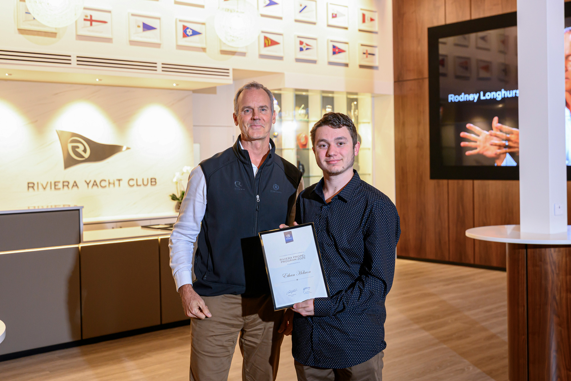 Riviera Apprentice Propel Graduate - Ethan Hebron