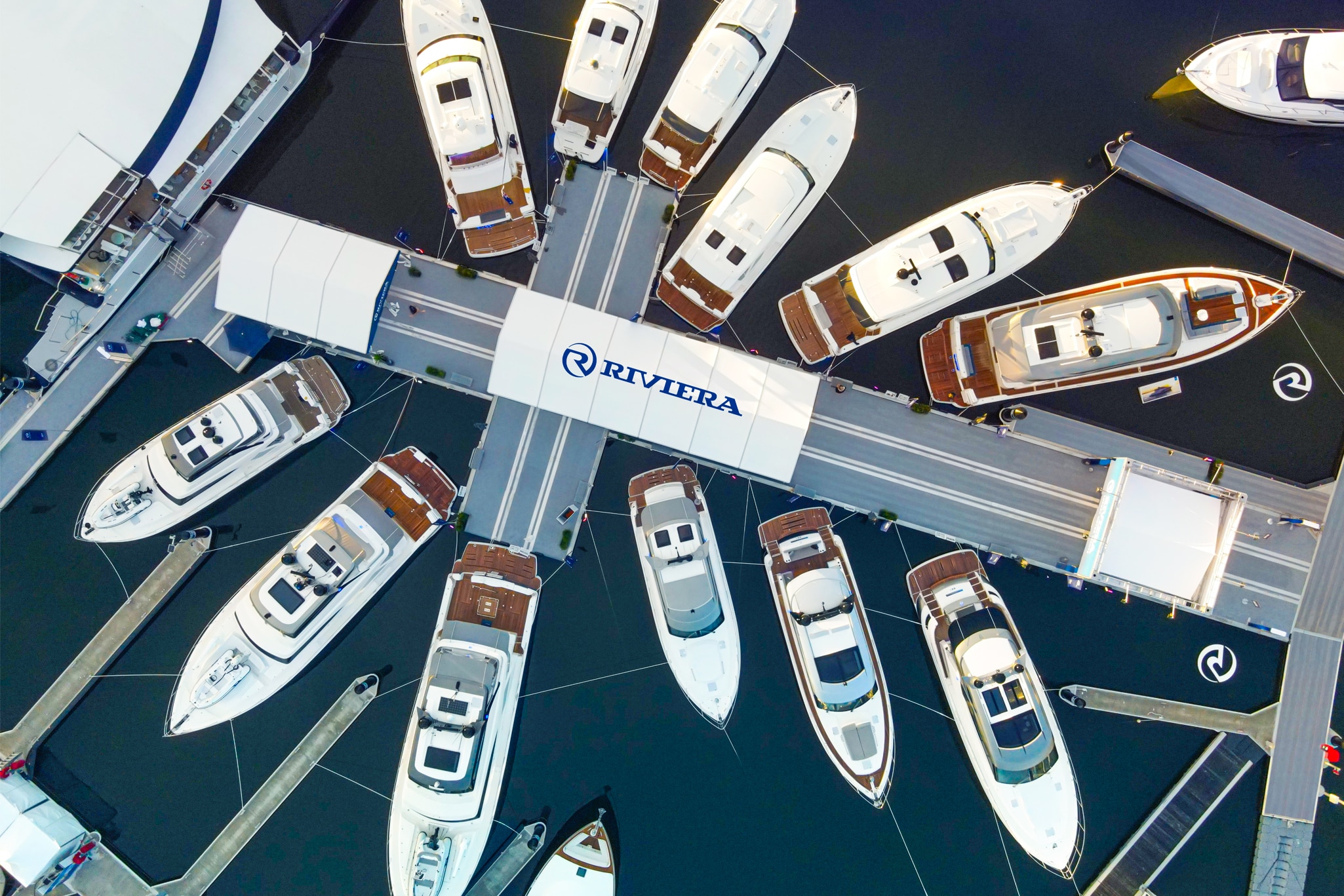Our magnificent showcase represents the very latest in world-class design and will be Riviera’s only boat show display in Australia in 2024.