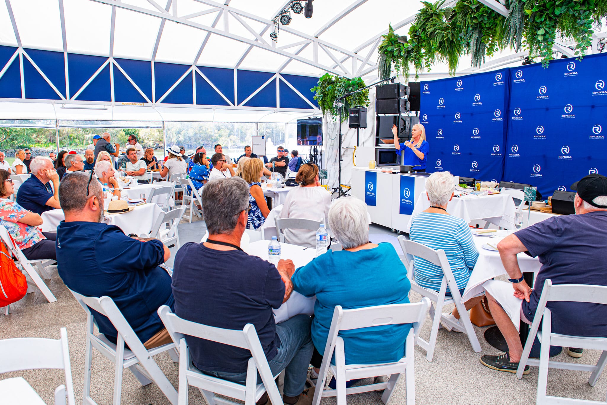 As part of Riviera’s Festival of Boating, over 300 Riviera owners attended a program of 40 educational workshops