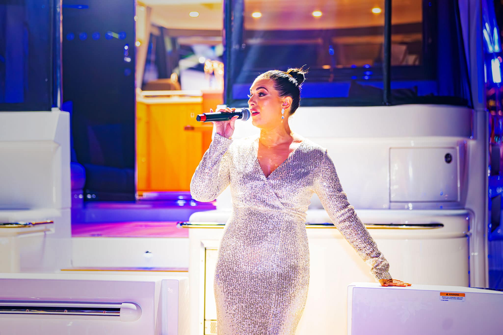 Rihanna’s ‘Diamonds’ – which features the lyrics “shine bright like a diamond” – was the song selected to mark the world premiere of the 585 SUV