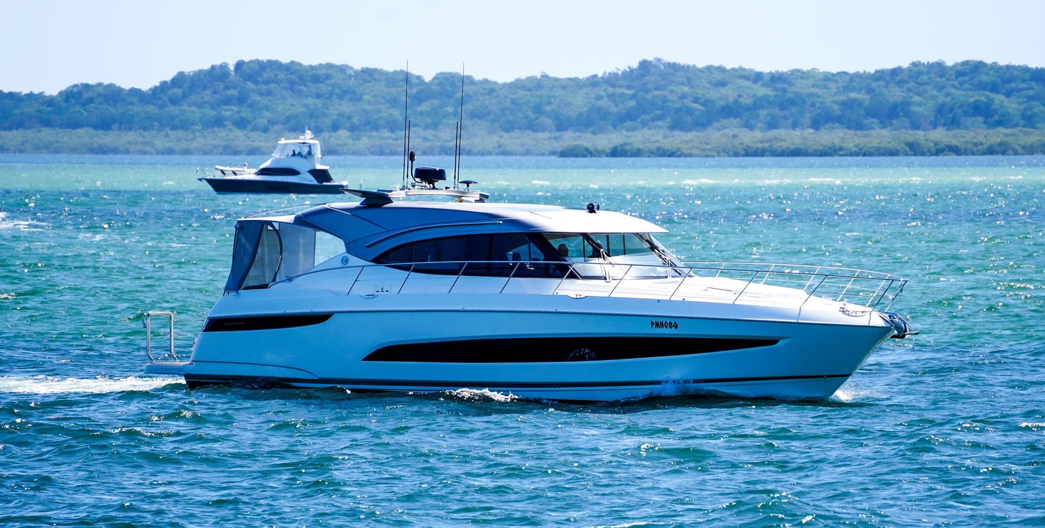 Phil and Marina’s 5400 Sport Yacht Platinum Edition, Anesi