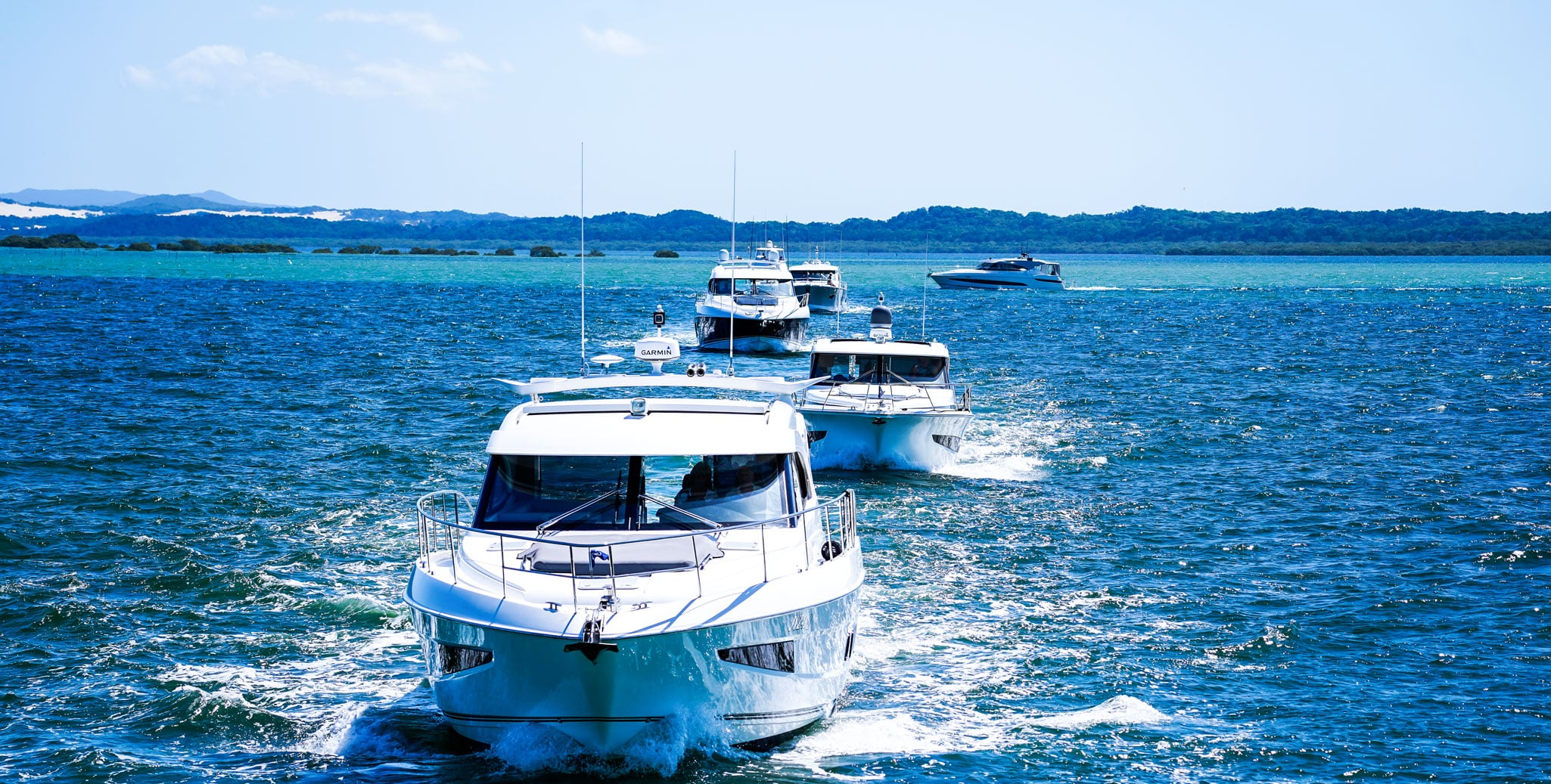 The fleet gets in line