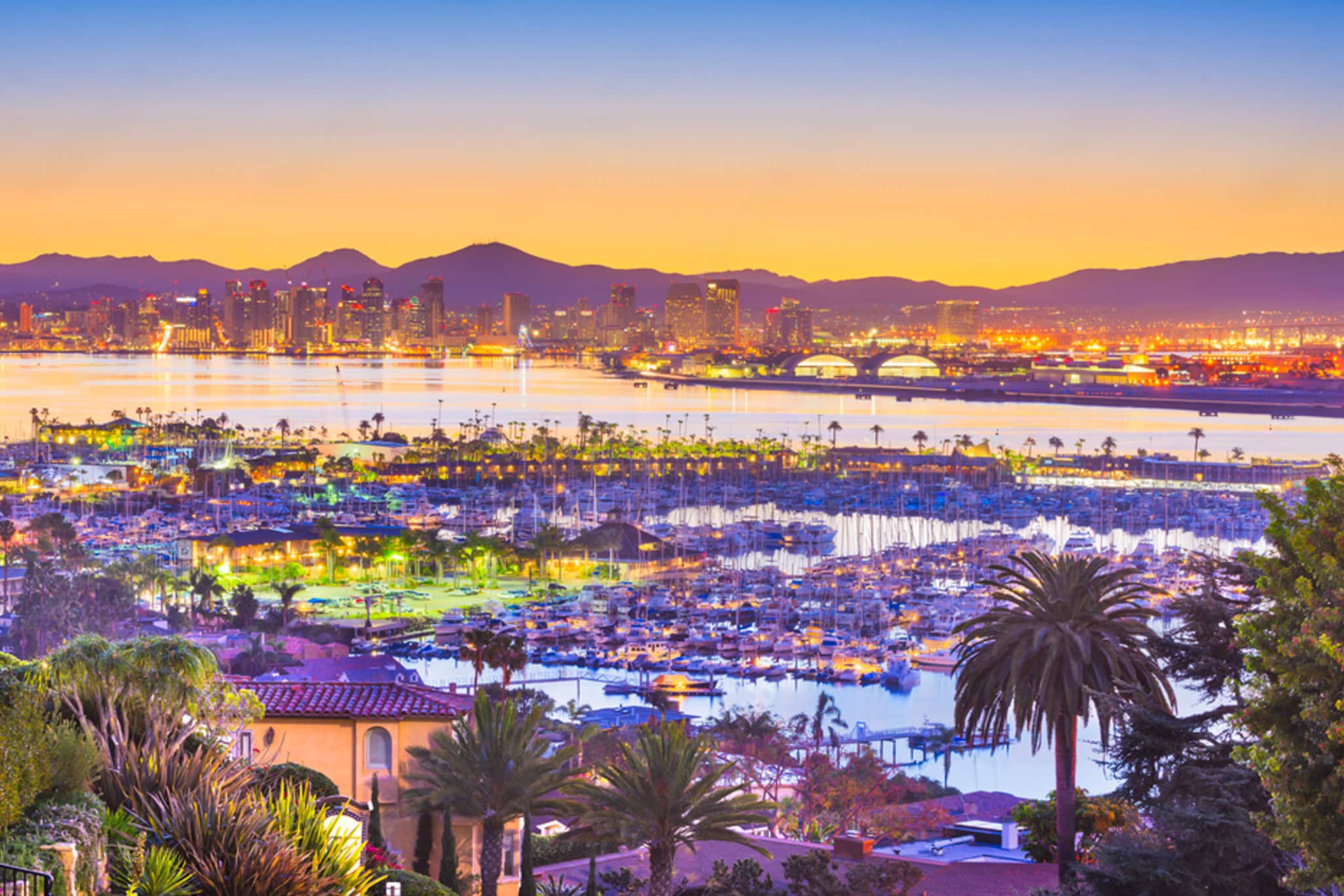 When the lights are on, San Diego really shines as a beautiful destination.