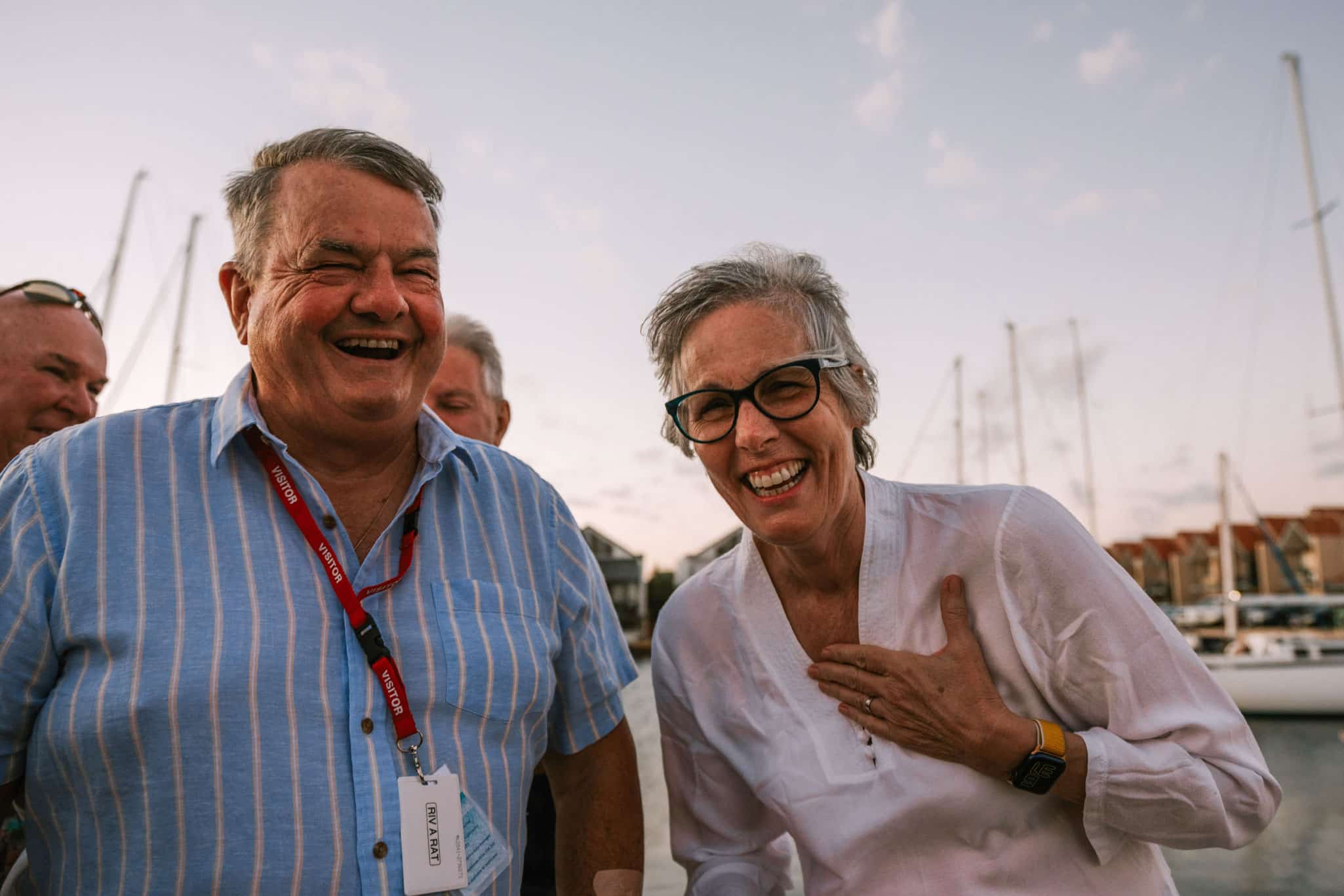 It was good times all round as everyone enjoyed the special camaraderie and friendship of the Riviera family.