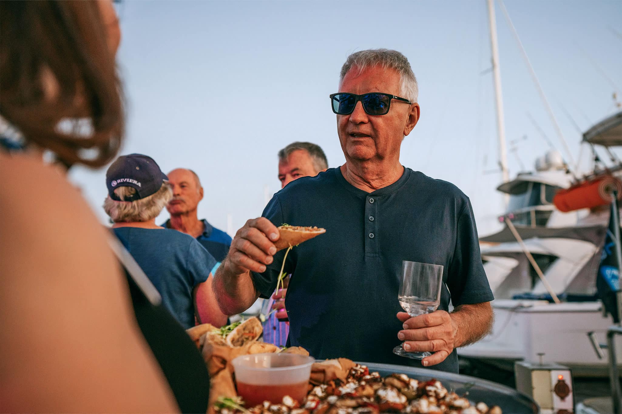 It was good times all round as everyone enjoyed the special camaraderie and friendship of the Riviera family.
