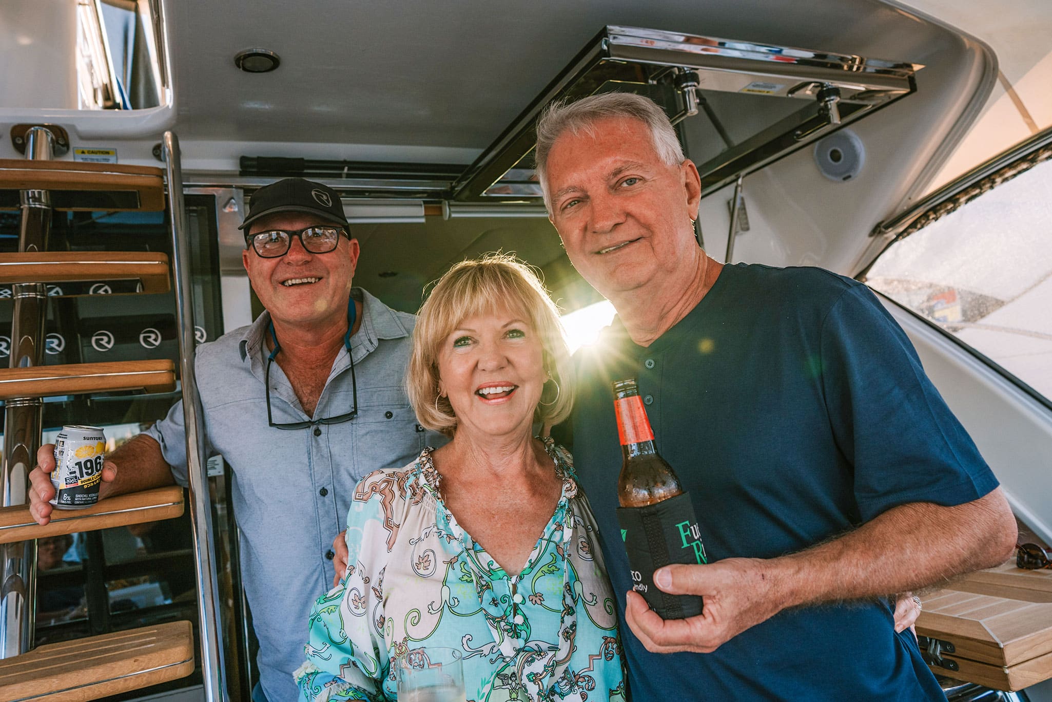 It was good times all round as everyone enjoyed the special camaraderie and friendship of the Riviera family.