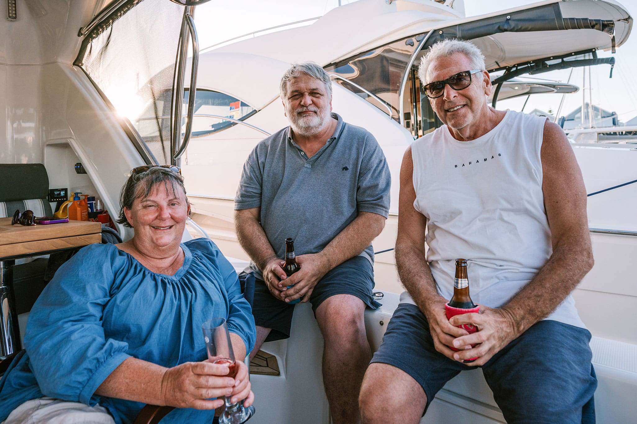 It was good times all round as everyone enjoyed the special camaraderie and friendship of the Riviera family.