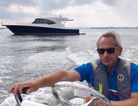 Issue-6-2020-Gary-Long-Island-Sound-Great-Neck-NY.-Anchored-off-shore-and-took-the-tender-to-visit-Ellens-father