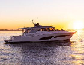 Riviera 645 SUV Anchored Sunset 02