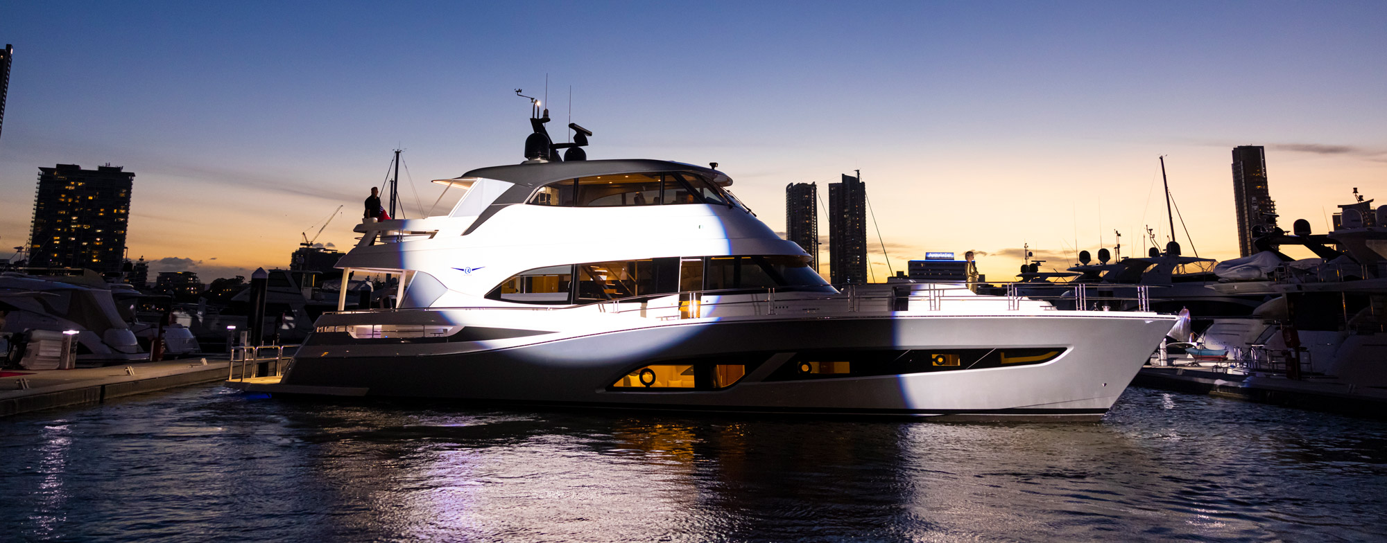 Spectacular World Premiere: Riviera Launches the New 78 Motor Yacht